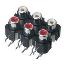 RCA-606E блок 6 гнезд RCA "тюльпан" с креплением на панель
