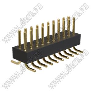 BL3614-16210M штыри цанговые вертикальные для поверхностного (SMD) монтажа