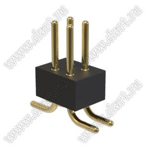 BL3614-16202M штыри цанговые вертикальные для поверхностного (SMD) монтажа