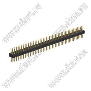 BL3614-16247S штыри цанговые прямые двухрядные; 2x47-конт.