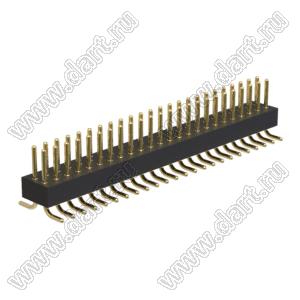 BL3614-16224M штыри цанговые вертикальные для поверхностного (SMD) монтажа