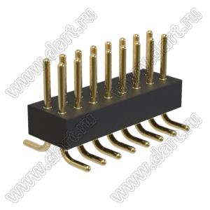 BL3614-16208M штыри цанговые вертикальные для поверхностного (SMD) монтажа