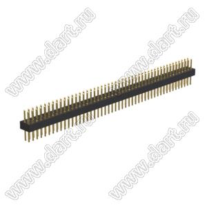 BL3614-16248S штыри цанговые прямые двухрядные; 2x48-конт.