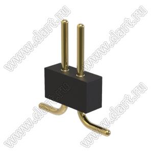 BL3614-16201M штыри цанговые вертикальные для поверхностного (SMD) монтажа