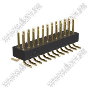 BL3614-16212M штыри цанговые вертикальные для поверхностного (SMD) монтажа