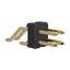 BL1225-1202Z штыри двухрядные SMD горизонтальные; шаг 2,54x2,54мм; 2x2-конт.