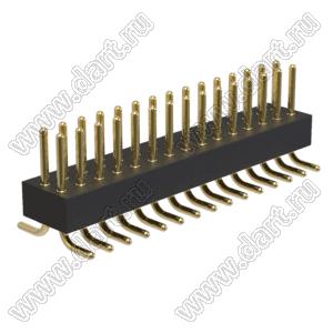 BL3614-16215M штыри цанговые вертикальные для поверхностного (SMD) монтажа