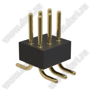 BL3614-16203M штыри цанговые вертикальные для поверхностного (SMD) монтажа