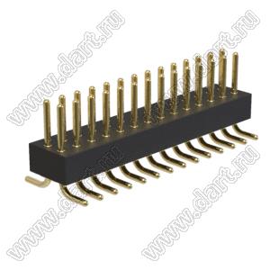 BL3614-16214M штыри цанговые вертикальные для поверхностного (SMD) монтажа