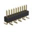 BL14065-1110M-2-2.5 штыри однорядные вертикальные для поверхностного (SMD) монтажа, шаг 1,27 мм, H=0,65 мм, тип 2; 10-конт.
