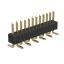 BL14065-1112M-2-2.5 штыри однорядные вертикальные для поверхностного (SMD) монтажа, шаг 1,27 мм, H=0,65 мм, тип 2; 12-конт.