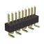 BL14065-1109M1-2.5 штыри однорядные вертикальные для поверхностного (SMD) монтажа, шаг 1,27 мм, H=0,65 мм, тип 1; 9-конт.