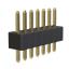BL14065-1107S-2.5 штыри однорядные прямые, шаг 1,27 мм, H=0,65 мм; 7-конт.