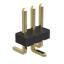 BL14065-1103M-2 штыри однорядные вертикальные для поверхностного (SMD) монтажа, шаг 1,27 мм, H=0,65 мм, тип 2; 3-конт.