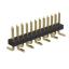 BL14065-1112M-2 штыри однорядные вертикальные для поверхностного (SMD) монтажа, шаг 1,27 мм, H=0,65 мм, тип 2; 12-конт.