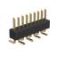 BL14065-1109M-2-2.5 штыри однорядные вертикальные для поверхностного (SMD) монтажа, шаг 1,27 мм, H=0,65 мм, тип 2; 9-конт.