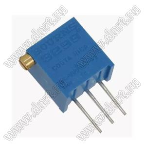 3299X-1-500LF (50R) резистор подстроечный многооборотный; R=50(Ом)