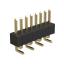 BL14065-1108M1-2.5 штыри однорядные вертикальные для поверхностного (SMD) монтажа, шаг 1,27 мм, H=0,65 мм, тип 1; 8-конт.