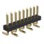 BL14065-1109M-2 штыри однорядные вертикальные для поверхностного (SMD) монтажа, шаг 1,27 мм, H=0,65 мм, тип 2; 9-конт.