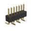 BL14065-1107M-2-2.5 штыри однорядные вертикальные для поверхностного (SMD) монтажа, шаг 1,27 мм, H=0,65 мм, тип 2; 7-конт.
