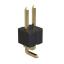 BL14065-1102M1-2.5 штыри однорядные вертикальные для поверхностного (SMD) монтажа, шаг 1,27 мм, H=0,65 мм, тип 1; 2-конт.