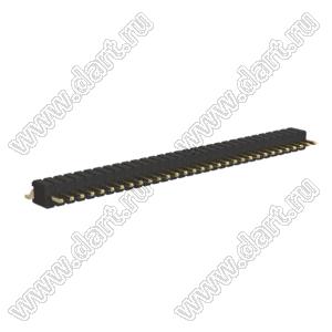 BL1415-1131Z штыри однорядные SMD горизонтальные; шаг 1,27мм; 31-конт.