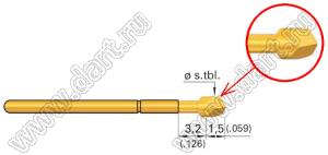 GKS001 307 150A1000 контакт-пробник