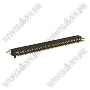 BL1425-12068Z-PG штыри двухрядные SMD горизонтальные с направляющими в плату; 68-конт.