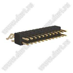 BL1420-12024Z штыри двухрядные SMD горизонтальные; 24-конт.