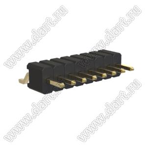 BL1415-1108Z штыри однорядные SMD горизонтальные; шаг 1,27мм; 8-конт.