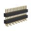 BL1410-2116M1 штыри SMD однорядные с двойным изолятором угловые, тип 1; 16-конт.