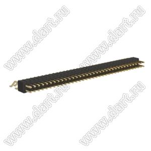 BL1415-12070Z штыри двухрядные SMD горизонтальные; 70-конт.