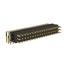 BL1320-23057R2 штыри трехрядные угловые с двойным изолятором угловые, тип R2; 57-конт.