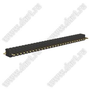 BL1415-1129Z штыри однорядные SMD горизонтальные; шаг 1,27мм; 29-конт.