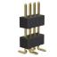 BL1410-2104M2 штыри SMD однорядные с двойным изолятором угловые, тип 2; 4-конт.