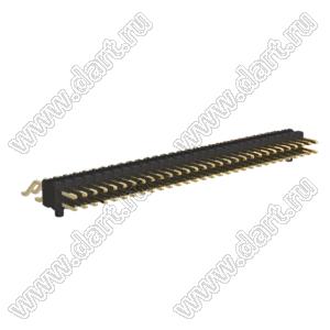 BL1425-12060Z-PG штыри двухрядные SMD горизонтальные с направляющими в плату; 60-конт.