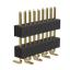 BL1410-2109M2 штыри SMD однорядные с двойным изолятором угловые, тип 2; 9-конт.