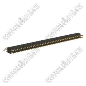 BL1415-12086Z штыри двухрядные SMD горизонтальные; 86-конт.