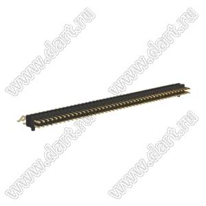 BL1425-12088Z-PG штыри двухрядные SMD горизонтальные с направляющими в плату; 88-конт.