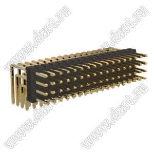 BL1320-14068R штыри четырехрядные угловые; 68-конт.