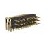 BL1315-1309R штыри трехрядные угловые; 3x9-конт.