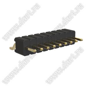 BL1415-1109Z штыри однорядные SMD горизонтальные; 9-конт.