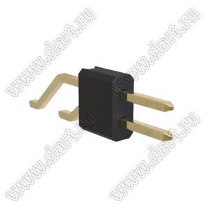 BL1415-12002Z штыри двухрядные SMD горизонтальные; шаг 1,27мм; 2x1-конт.