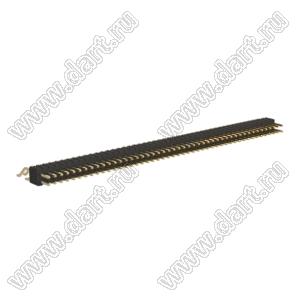 BL1415-12094Z штыри двухрядные SMD горизонтальные; шаг 1,27мм; 2x47-конт.