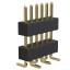 BL1410-2106M2 штыри SMD однорядные с двойным изолятором угловые, тип 2; 6-конт.