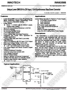 INN9259 (SO-6) микросхема контроллер понижающий DC-DC