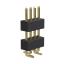 BL1410-2104M1 штыри SMD однорядные с двойным изолятором угловые, тип 1; 4-конт.
