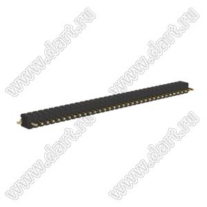 BL1415-1135Z штыри однорядные SMD горизонтальные; шаг 1,27мм; 35-конт.