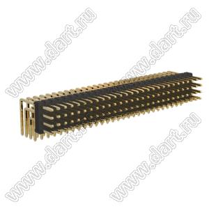 BL1320-14112R штыри четырехрядные угловые; 112-конт.