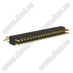 BL1415-12042Z штыри двухрядные SMD горизонтальные; 42-конт.